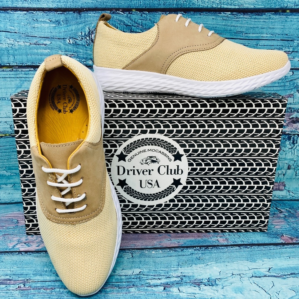 Driver Club USA Women's Leather Sneakers 7.5 NEW